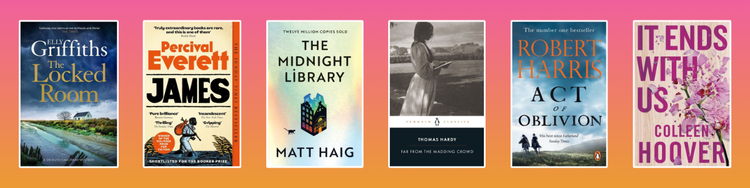 Books 6-10 of the Inspire's Favourite Read shortlist