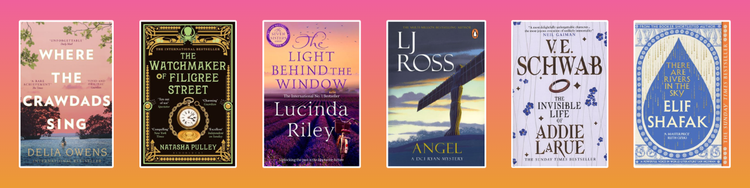 Books 19-24 from the Inspire's Favourite Reads shortlist