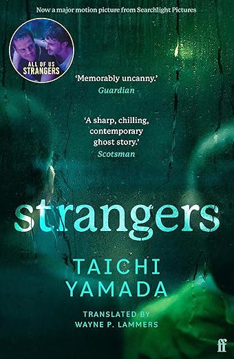 Front cover of Strangers by Taichi Yamada. January 2026 Inspire Online Book Club Pick.