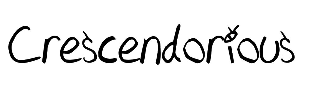 Logo text for Crescendorious