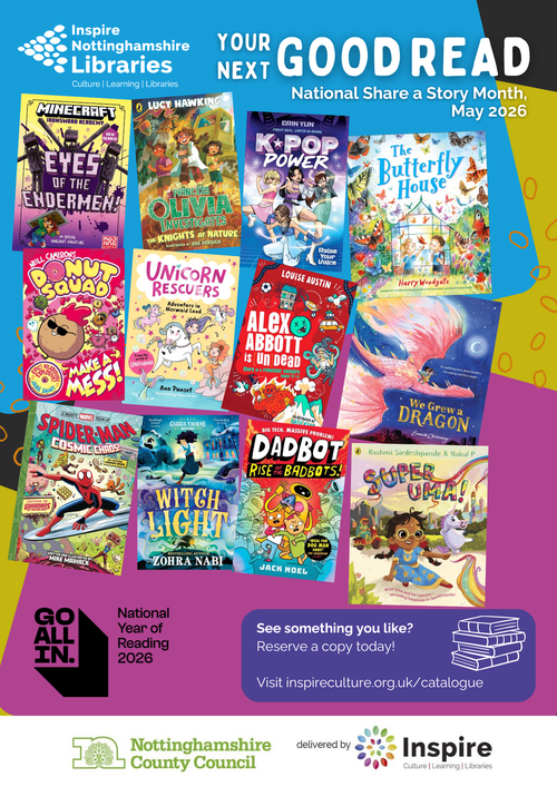 A special edition of Your Next Good Read - for May's National Share a Story Month.