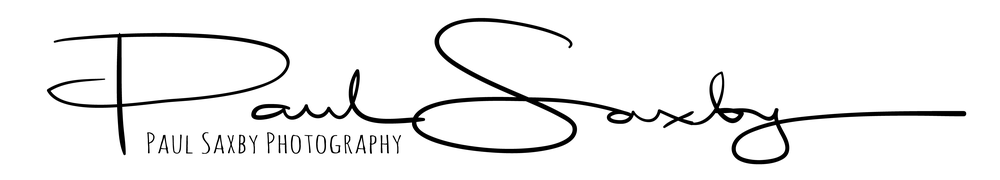 signature logo for Paul Saxby photographer