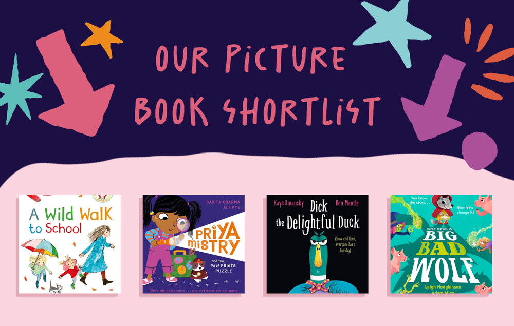 A banner showcasing our Picture books InspiREAD shortlist.