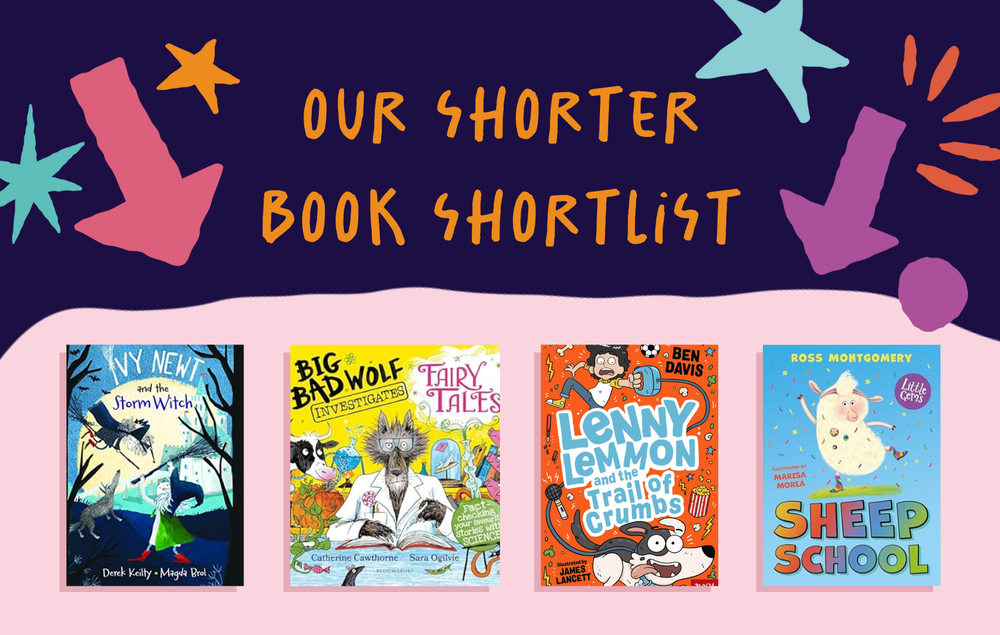 Our shortlisted InspiREAD shorter books