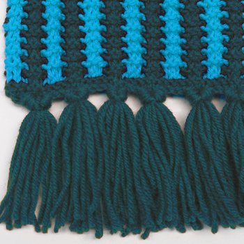 Traditional scarf tassel fringe