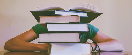 books close up