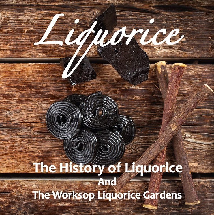 Book cover showing liquorice root and sweets