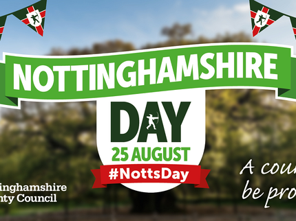 Nottinghamshire Day graphic