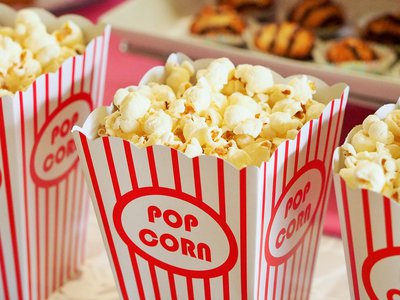 tub of popcorn