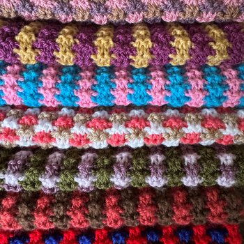 Various 'Wrapped' scarves